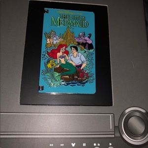 Little Mermaid VHS series pin.